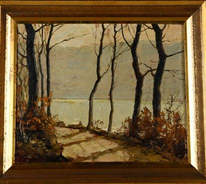 Henri MÈGE (1904-1984)
Autumn landscape on...