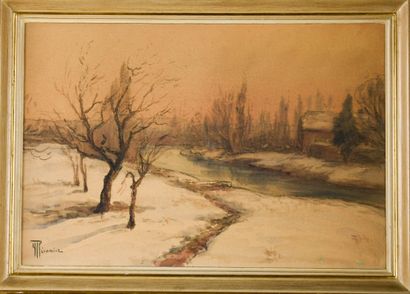 Yvonne RÉCAMIER (1888-1949)
River under the...
