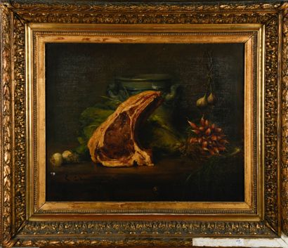 Jules CHARDIGNY (1842-1892)
The prime rib,...