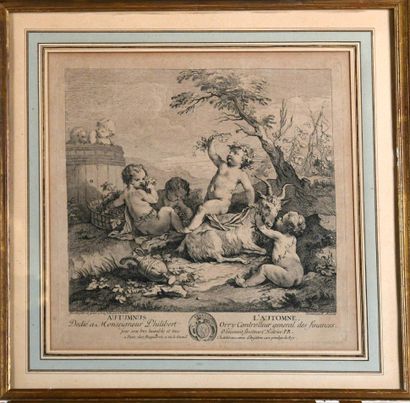 Follower of Charles-Joseph NATOIRE (1700-1777)
Autumn
Oil...