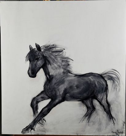 Mick MICHEYL (1922-2019)
Foal with Too Much
Ink...