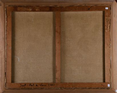 Édouard PLANCHAIS (1909-1995)
Saint-Paul-de-Vence...