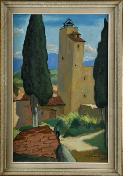 Maurice STOPPANI (1921-2014)
Old village...