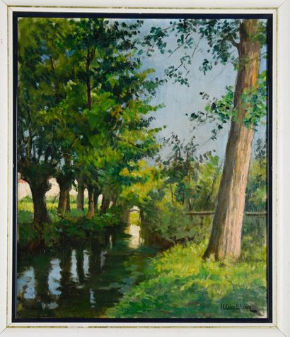 Hélène COLIN-LEFRANCQ (1878-1968)
The marsh...