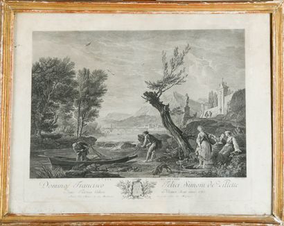 After Joseph VERNET (1714-1789)
IIe vue du...