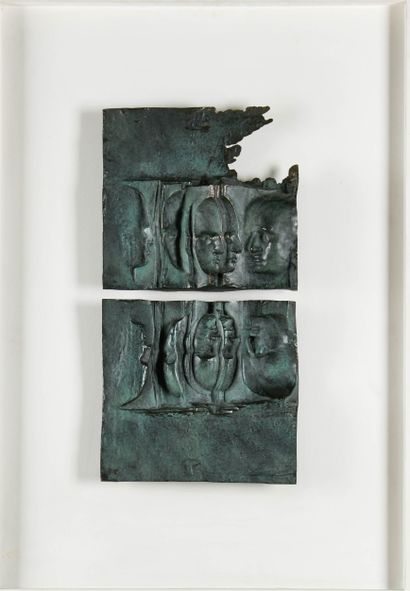 René BERTHET (1941-2018)
Reflets
Low-relief...