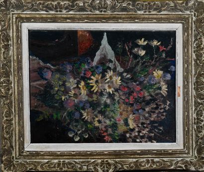 Gaston ROBBE (1900-1954)
Fleurs des champs,...