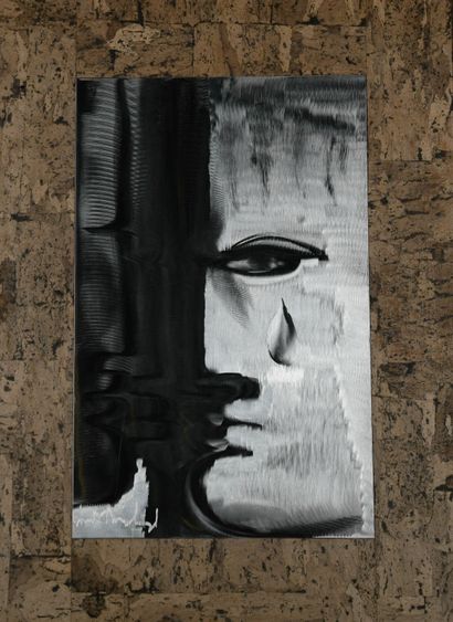 Mick MICHEYL (1922-2019)
The Kiss
Steel plate,...