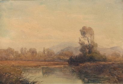 Yvonne RÉCAMIER (1888-1949)
Autumn landscape...