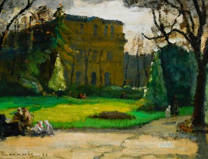 Alban TARCAOLE (1881-1968)
Paris, children...