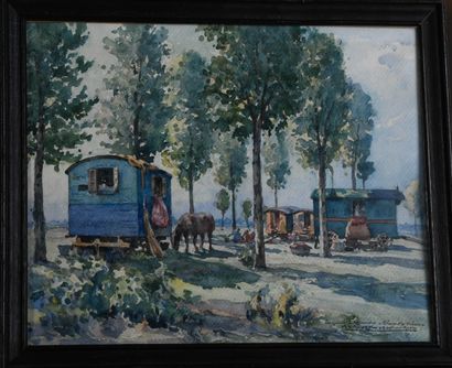 Claude Honoré HUGREL (1880-1944)
Romanichel...