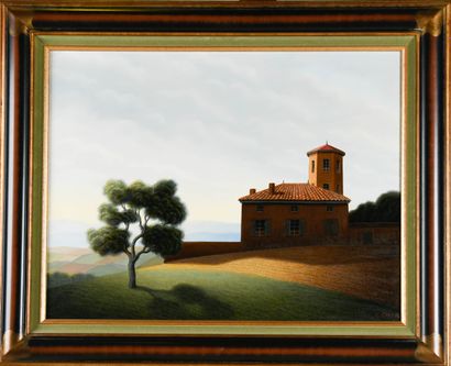 Claudius CHANEL (1905-2003)
Fortified house...