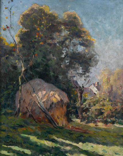 Luc BELIN (1878-1959)
Vieille meule ou Effet...