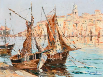 Henri Édouard BARGIN (1906-1980)
The port...