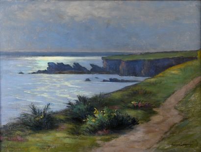 Georges LORGEOUX (1871-1953)
Chemin de Douane...