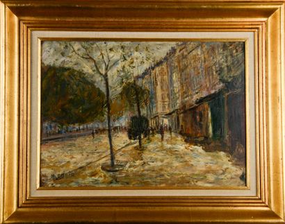 Marcel GOBIN (1872-1964)
Lyon, the quays
Oil...