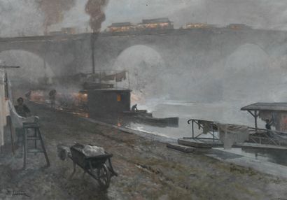 Charles LACOUR (1861-1941)
Les plattes disparues,...