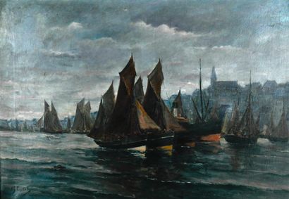 Charles CURTELIN (1859-1960)
Fishing Boats...