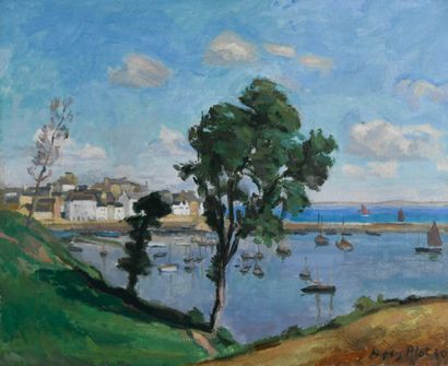 Jacques BLOT (1885-1960)
The Port of Douarnenez,...