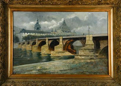 Paul DANGMANN (1899-1974)
Lyon, the Rhône,...