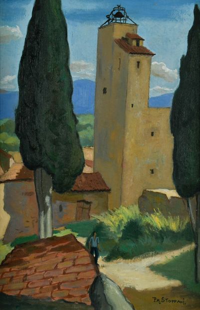 Maurice STOPPANI (1921-2014)
Old village...