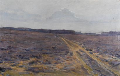 Jules ROUFFET (1862-1931)
Country landscape...