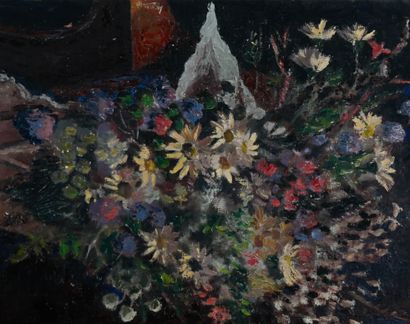 Gaston ROBBE (1900-1954)
Fleurs des champs,...