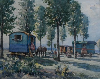 Claude Honoré HUGREL (1880-1944)
Romanichel...