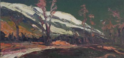 Pierre CALES (1870-1961) known as l'Abbé
Paysage...