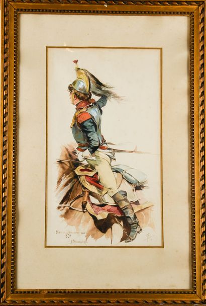 Ernest MEISSONNIER (after) (1815-1891)
Study...
