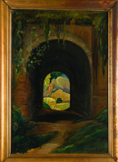 Jean CHOREL (1875-1946)
Sunny landscape seen...