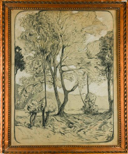 Francisque MARTIN (1870-1933)
Landscape with...