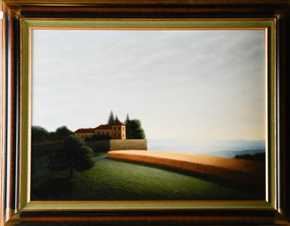 Claudius CHANEL (1905-2003)
Wheat Field Landscape...