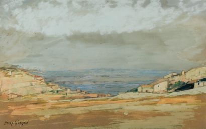 Henry GROSJEAN (1864-1948)
The valley
Pastel,...