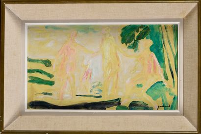 Paul GUIRAMAND (1926-2007) 
The Judgment...