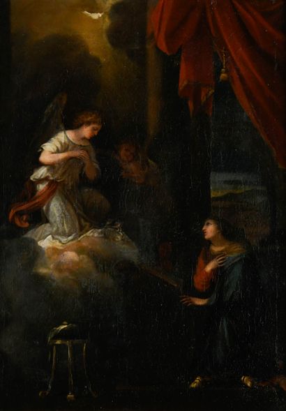17th century French school
The Annunciation
Oil...