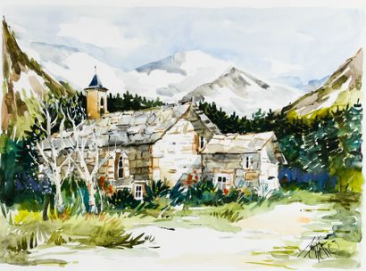 Michel PELLETIER (1943-2021)
Chapel in the...