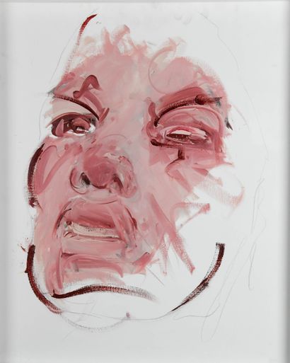 Philippe PASQUA (born 1965)
Face, 2011
Oil...
