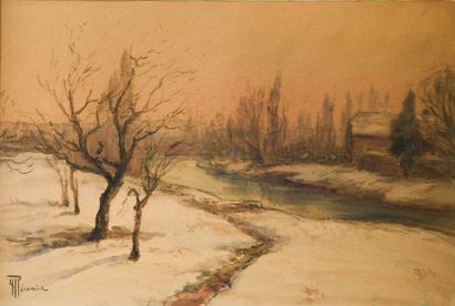Yvonne RÉCAMIER (1888-1949)
River under the...