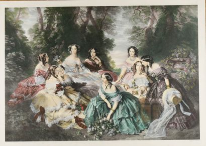 Léon NOËL (1807-1884)
Eugénie et ses dames...