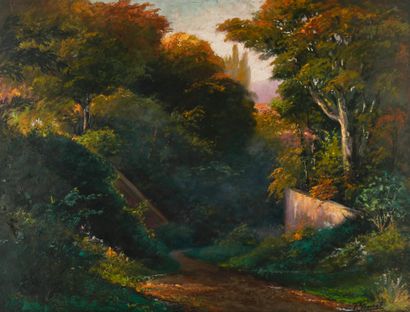 Francisque POMAT (1874-1944)
Bois de la Caille...
