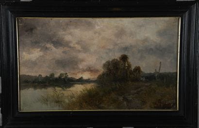 Karl BEN (active in the 19th century) 
Landscapes...