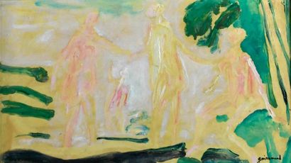 Paul GUIRAMAND (1926-2007) 
The Judgment...