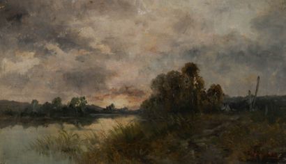 Karl BEN (active in the 19th century) 
Landscapes...