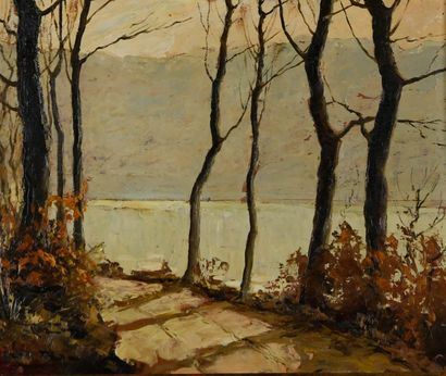 Henri MÈGE (1904-1984)
Autumn landscape on...