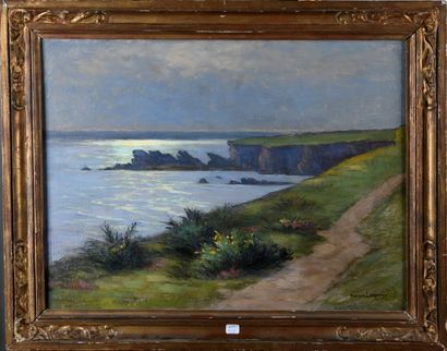 Georges LORGEOUX (1871-1953)
Chemin de Douane...