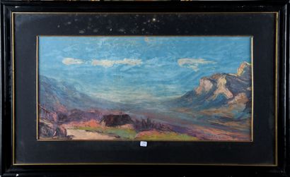 Pierre CALES (1870-1961) known as l'Abbé
Twilight...