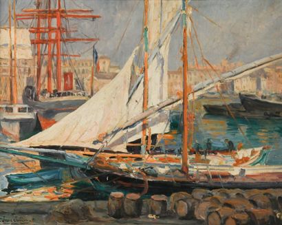 Jean JULIEN (1888-1974)
Marseille, boats...