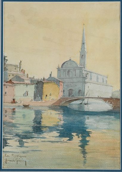 David GIRIN (1848-1917)
Martigues, Saint...