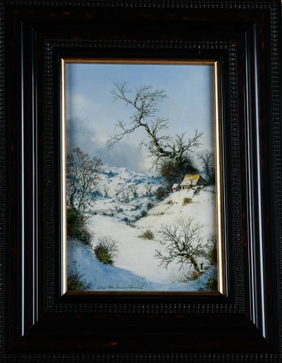 Albert DRACHKOVITCH-THOMAS (Born 1928)
Snowy...